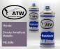 Preview: Honda, Smoky Amethyst Metallic, PB-88M: 400ml Sprühdose + 400ml Klarlack - Set, von ATW Autoteile West.